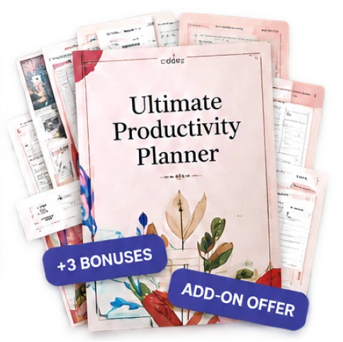 Priya Raman Ultimate Productivity Planner After OfferMint AI