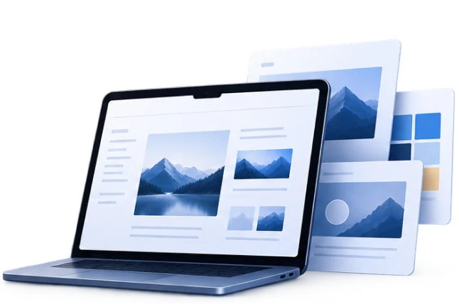 You don't necessarily need a designer to build a digital product illustration