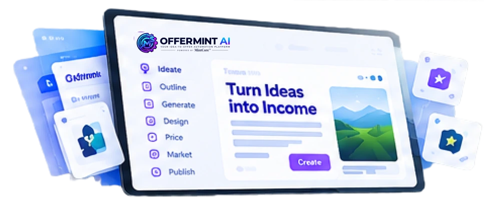 OfferMint AI Product Workflow Preview