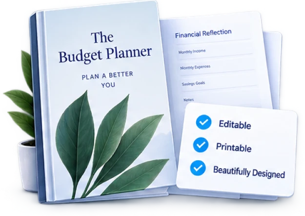 Budget Planner product mockup