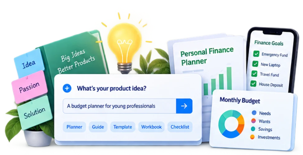 OfferMint AI product idea input interface